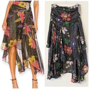 Dodo Bar Or Simone Print Lurex Skirt